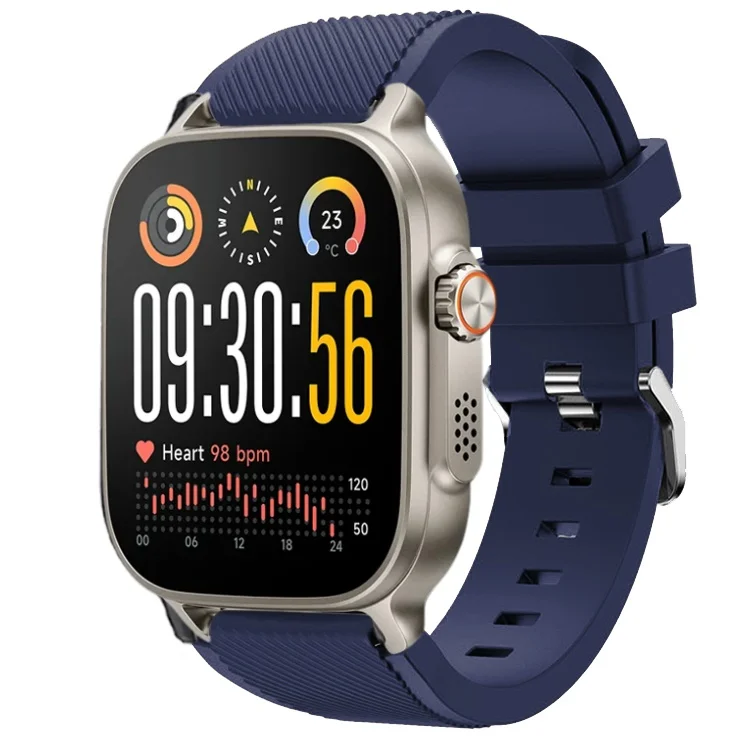 Sport Silicone Band Replacement Bracelet - Premium 22mm Watch Strap