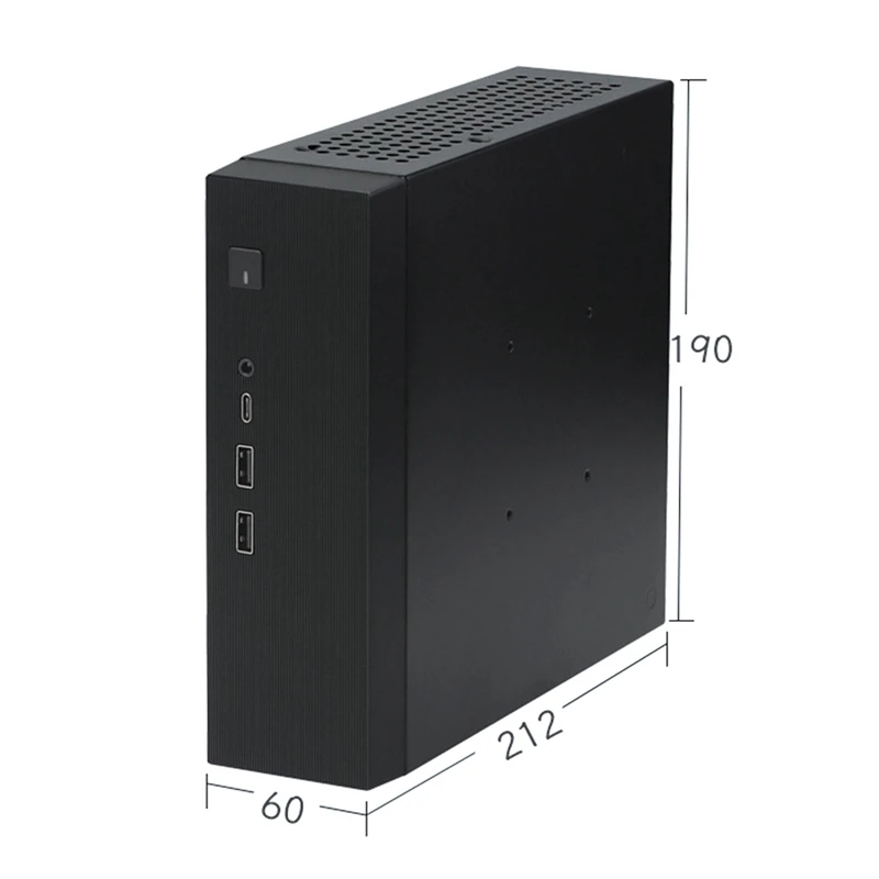 HTPC 호스트 DC 전원 공급 장치, 산업용 제어 섀시, 홈 데스크탑 컴퓨터 케이스, M09, 1 개