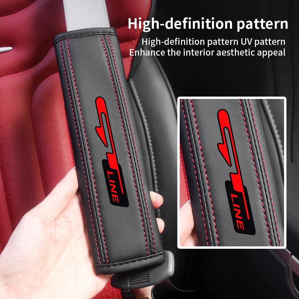 Premium Car Seat Belt Strap Protector Pads - Enhanced Comfort and Style