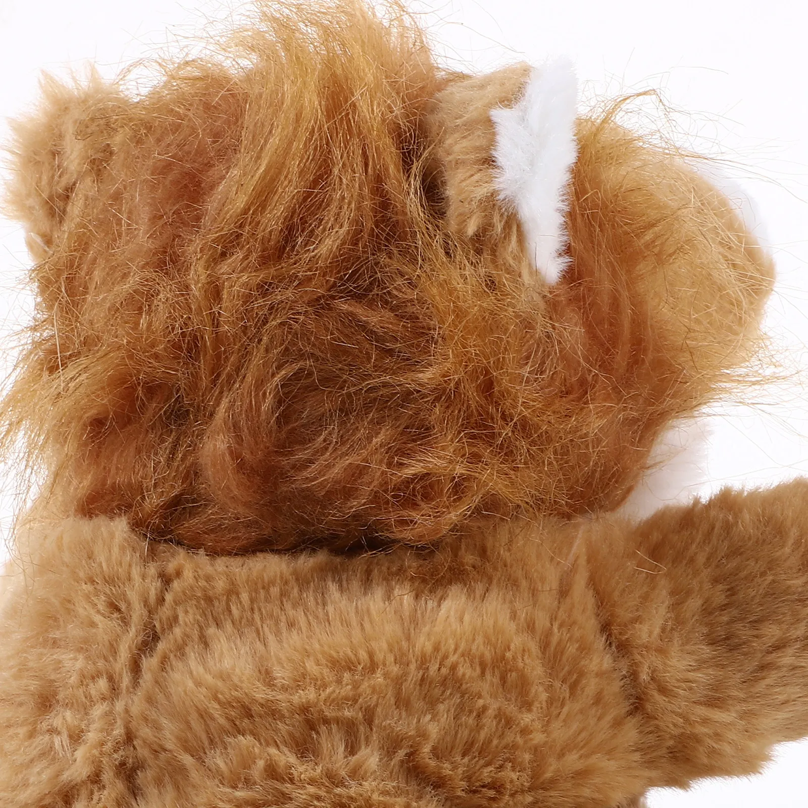 사자 손인형 동물 부드러운 움직이는 입 인터랙티브 스토리텔링 인형 역할극 및 부모-자녀 교육용