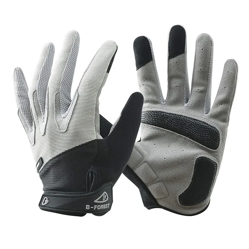 Gants vélo route pleine main anti-dérapant anti-chocs homme femme aussi pour pêche