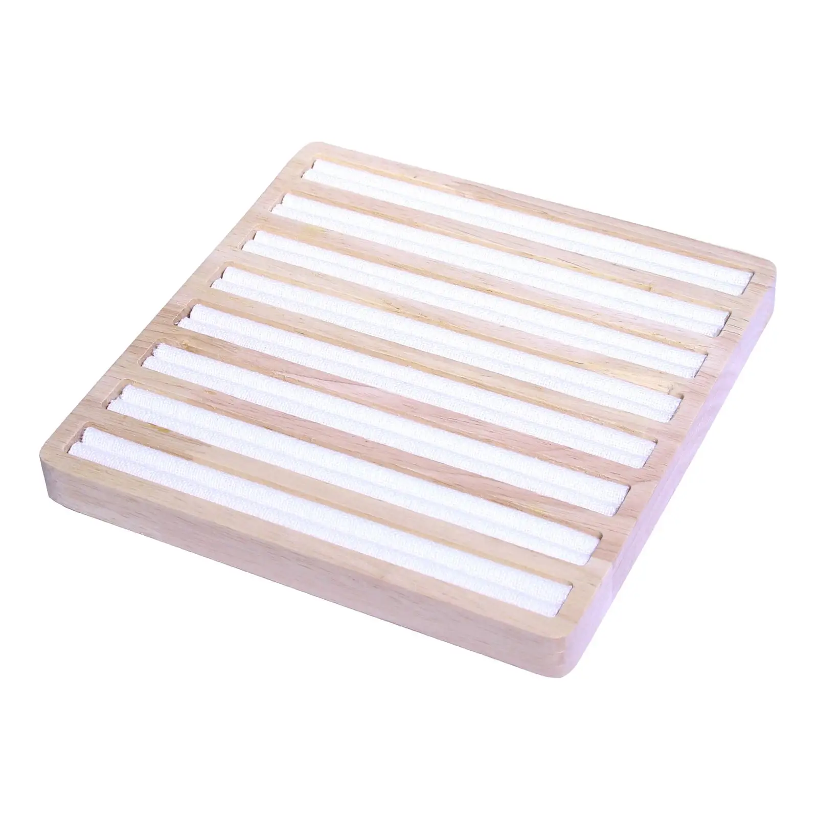 

Ring Display Holder Wood Decorative Ring Display Stand Jewelry Organizer Stand for Show Dresser Home Bedroom Drawer Women Girls