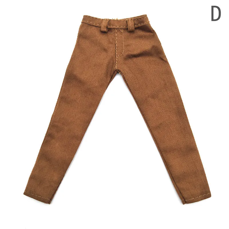 1:6 Doll Clothes Kahki Pants For Ken Doll Trousers For Barbie's Boyfriend Ken Prince Male Casual Wear 1/6 Accessories