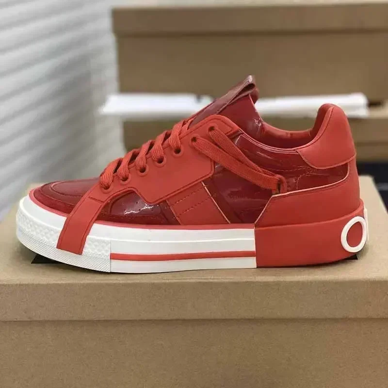 Men's and Women's Double Mesh Sneakers Tennis Men's Casual Shoes Breathable White Running Shoes High Quality Light Non-Slip Clas 2