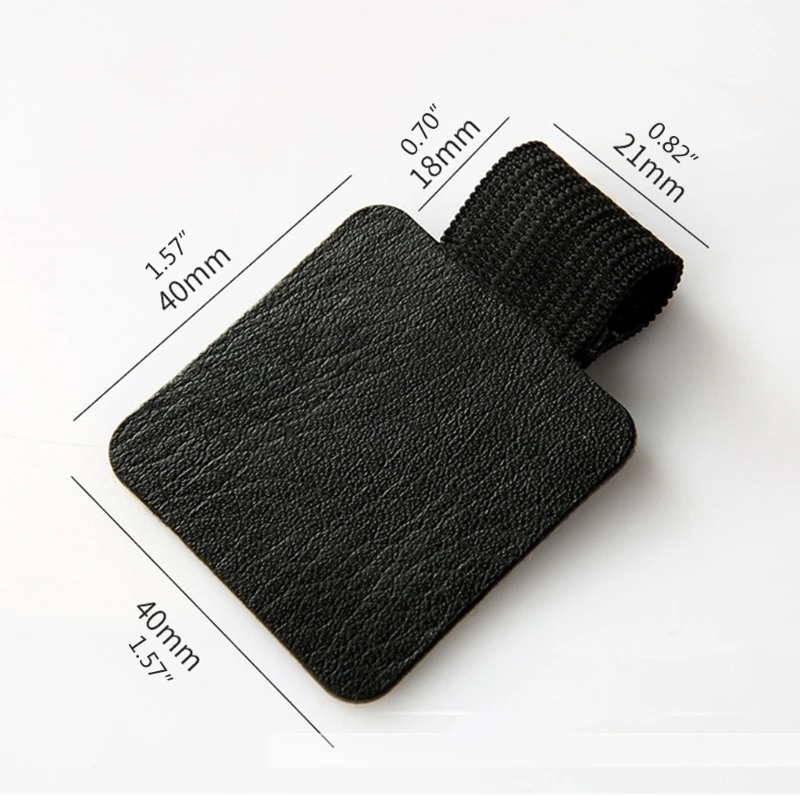 5 Pcs Leather Pen Loop Holder for Notebooks Journals Planners Tablet Case for pen pouch
