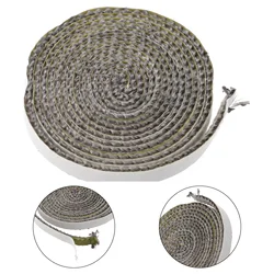 Durable New Practical Self Adhesive Glass Seal Sealing Rings Oven Door Stove 2M Boilers Chimney Door Dark Grey