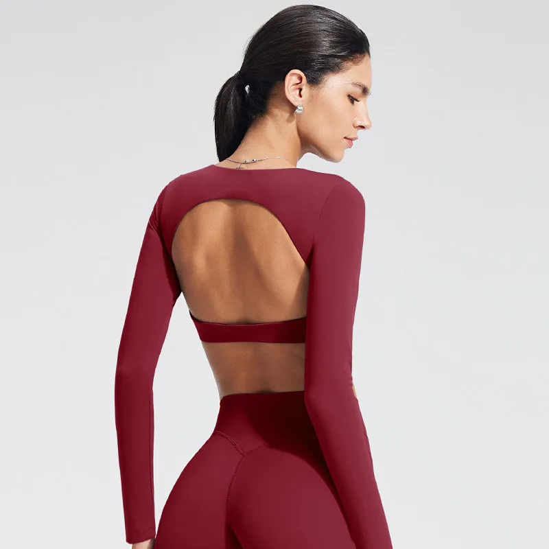 Haut de Yoga avec Soutien-Gorge Intégré