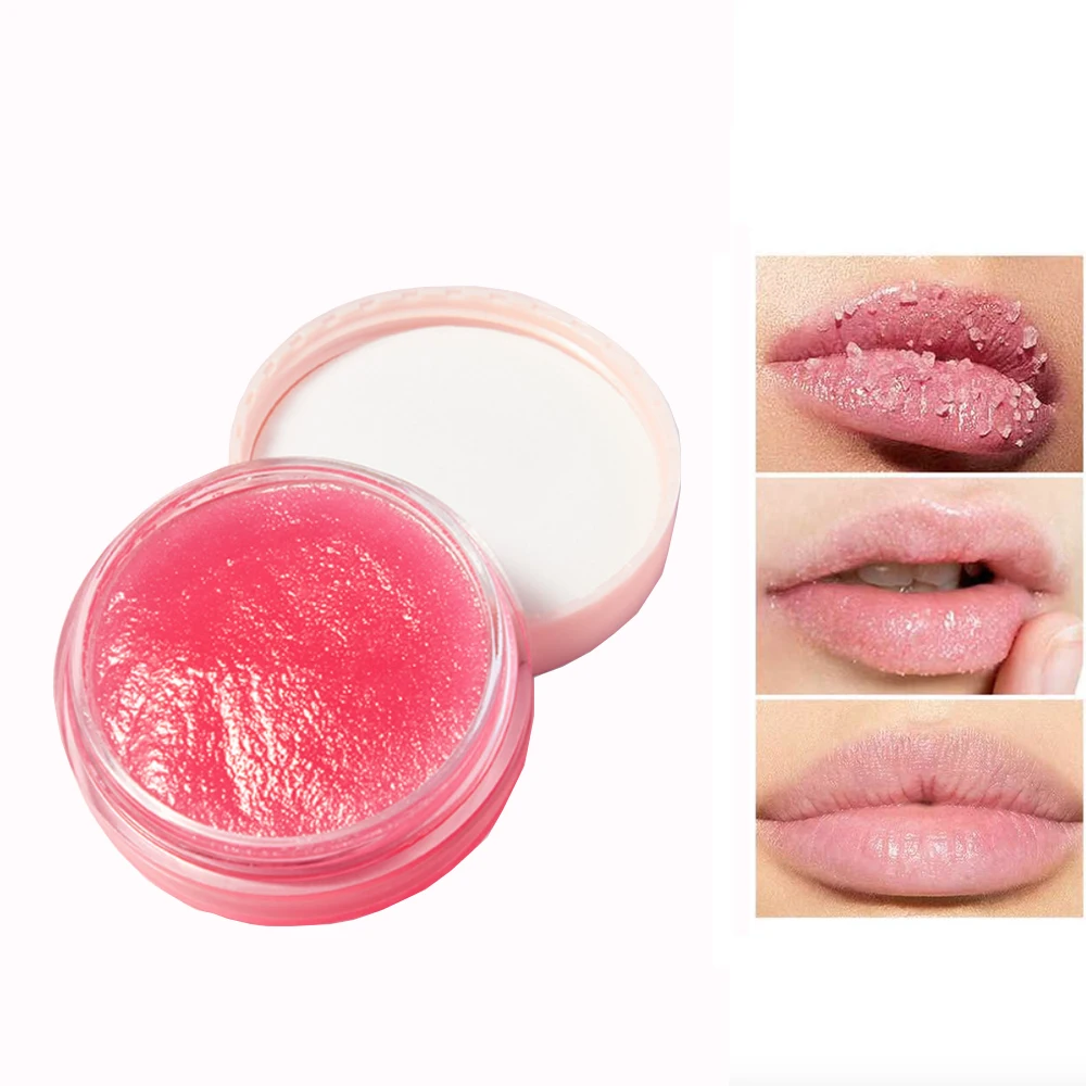 Sugar Pink Lip Scrub For Dark Lips Removal Pinkish Exfoliante Balsamo Labial De Labios Gommage Eclaircissante Pour Le Corps