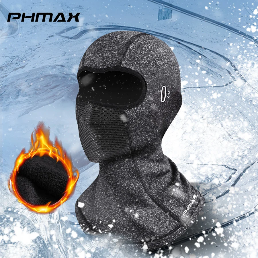 Ski Mask PHMAX Ski mask Riding mask winter men and women windproof sunscreen headgear motorbike bike full-face riding hoods