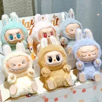 2024 High Quality Labubu Anime Figure The Monsters Exciting Macarons Series Toys Cute Action Anime Figure Doll Kids Gifts Toy 1