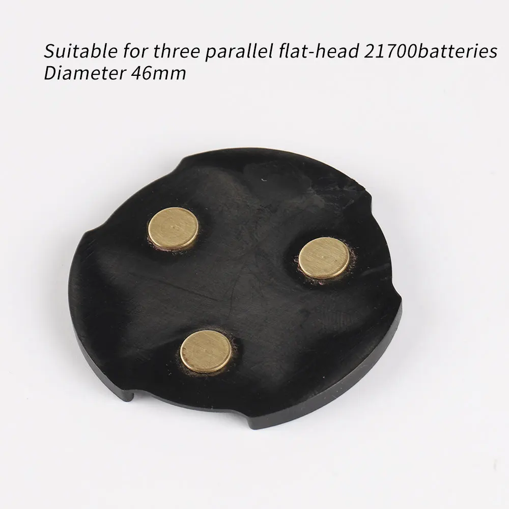 Convoy Flashlight Three Parallel Flat-to-top Battery Plastic Adapter Cover battery adapter cover