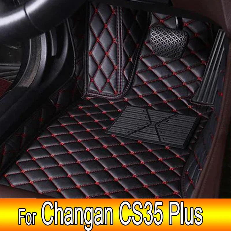 

Автомобильные коврики для Changan CS35 CS 35 Plus 2024 2023 2022 2021 2020 2019 2018, водонепроницаемые коврики, коврики, автомобильная накладка на ногу