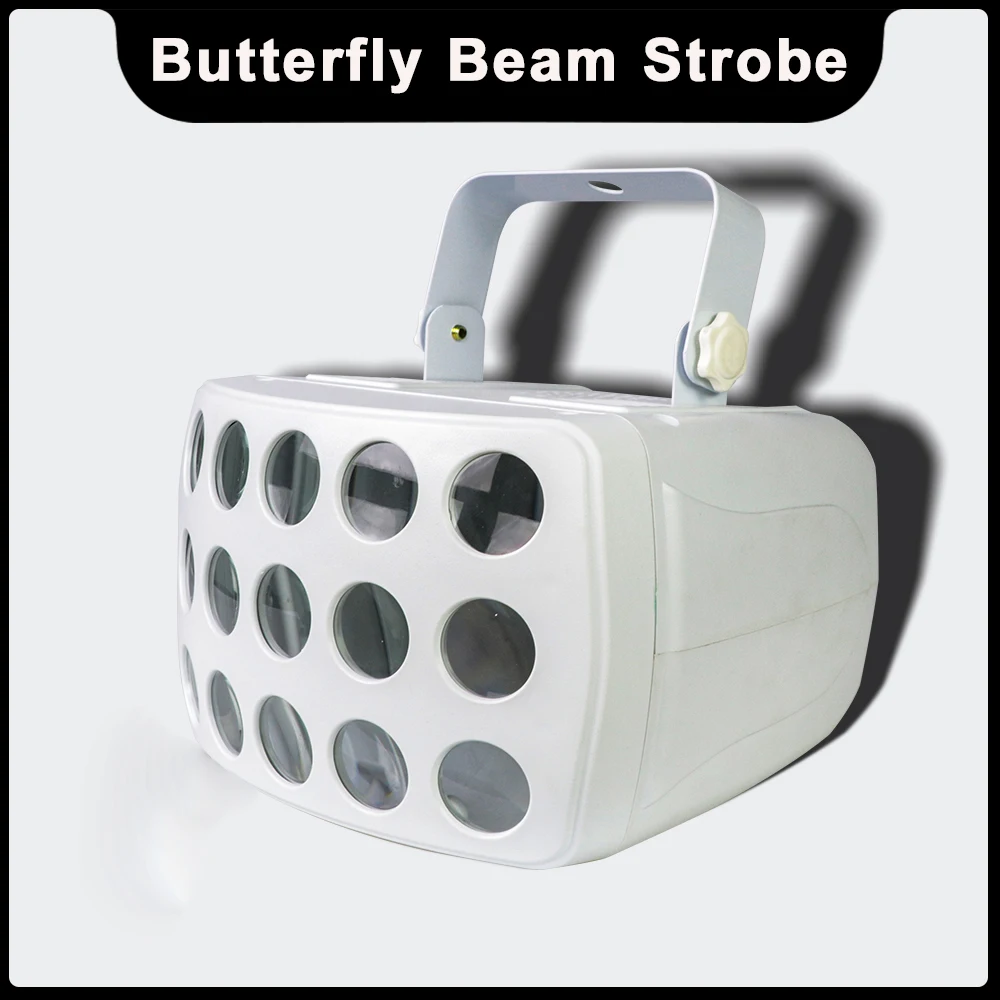 YUERStroboscopeLaserDMXRGBWLEDFaisceauDJEffetdclairagedeSc