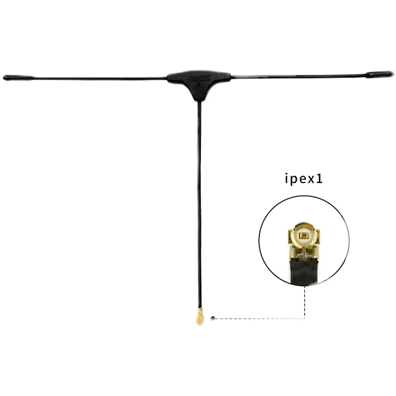 1PC GEPRC 2.4G 915MHZ 2DBI T 안테나 IPEX1 35mm 75mm TBS 나노 FRSKY R9mm ELRS 수신기 DIY 부품