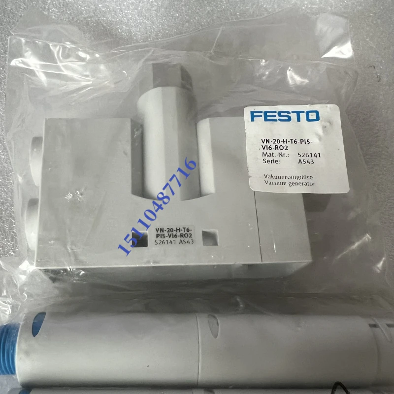 

Festo Vacuum Generators VN-20-H-T6-PI5-VI6-RO2 526141 In Stock