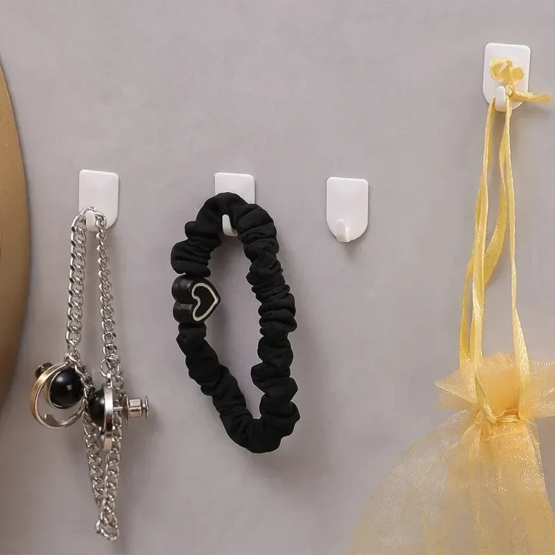 Description Picture 6 of itemMini Self Adhesive Hook Multi-Purpose Key Jewelry Hangers Strong Sticky Hooks Home Kitchen Toilet Bathroom Storage Accessories