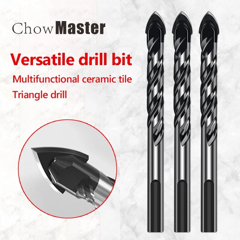 312mm Hex Tile Drill Bit Set For Glass Ceramic Concrete Hole Opener