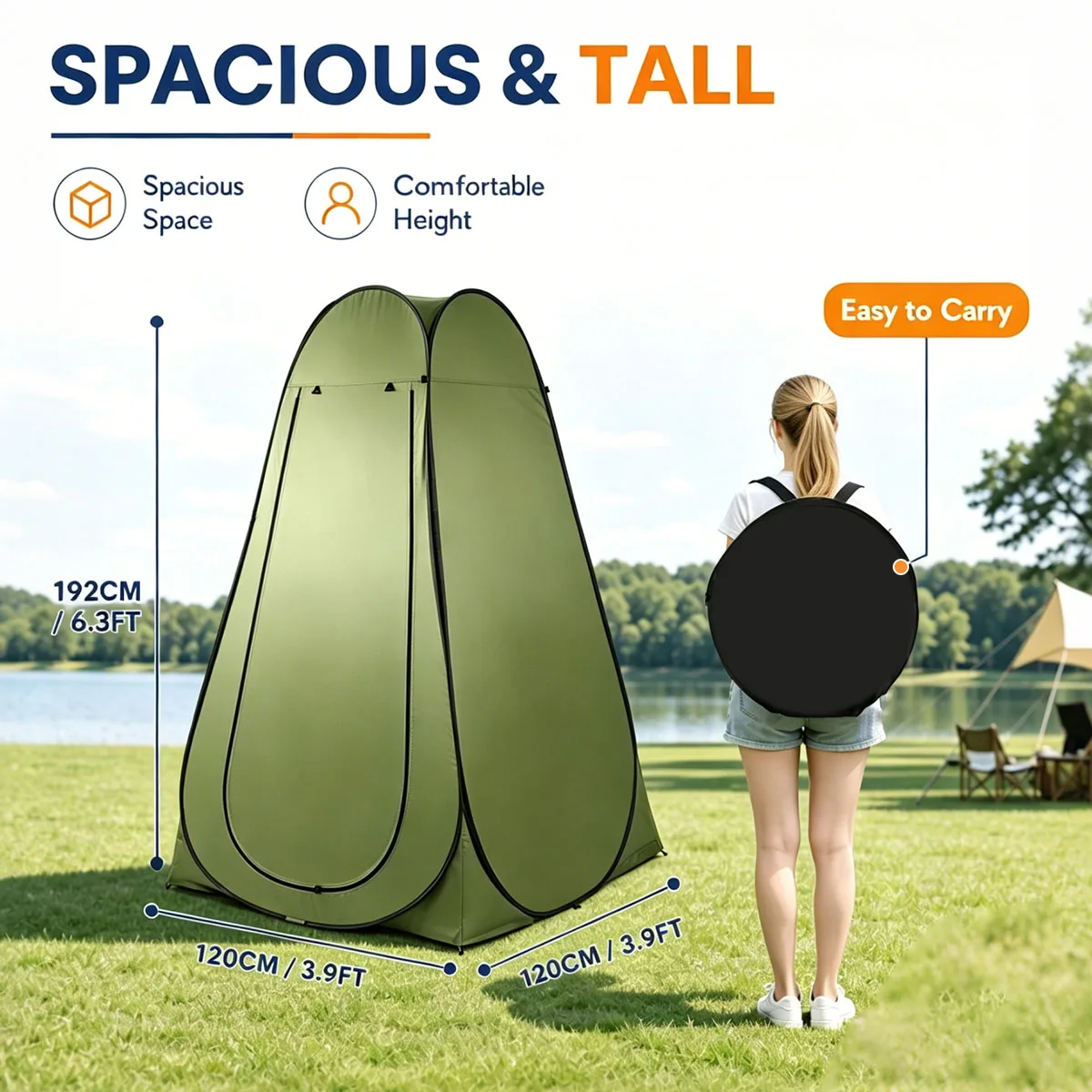 Pop Up Portable Privacy Changing Tent 5