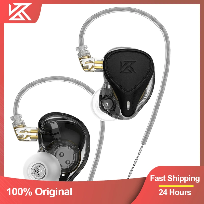 

Наушники-вкладыши KZ ZEX Pro HIFI, Электростатическая + динамическая + сбалансированная съемная гарнитура со съемным кабелем, спортивные Игровые наушники с шумоподавлением