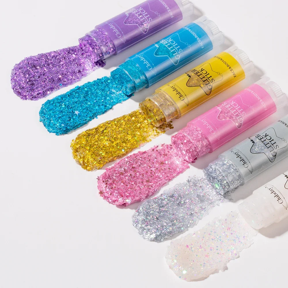 Glitterstift til ansikt og kropp highlighter festivalsminke_voghion.com