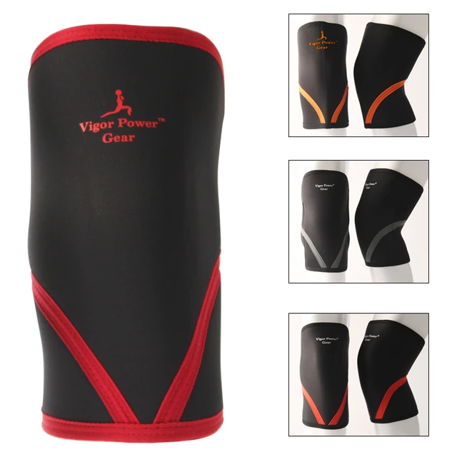 Crossfit hombre Rodilleras deportivas de neopreno para hombre y mujer,  rodilleras de compresión de levantamiento de pesas, rodilleras de  entrenamiento para Crossfit, 1 unidad, 7mm - AliExpress