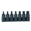 Torx Screwdriver Bits Tool 1/2 Socket Bit Adapter T30 T40 T45 T50 T55 T60/T70 1/2\" Adapter Hand Tools Multifunction 6
