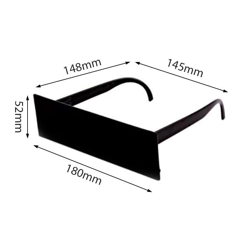 1Pc New Fancy Glasses Photobooth Props Censorship Black Eye Covered Bar Internet Sunglasses for Costume Xmas Party Cosplay