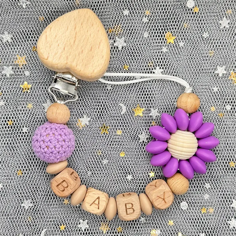 custom pacifier clip