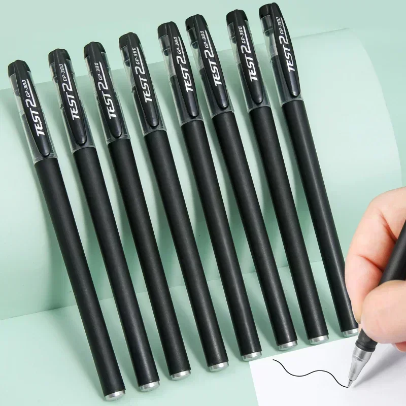 Gel Pen Black Blue Red Gel Ink Refill School Office Supplies Stationery Pen gel pens kawaii accessories stationery cute 3
