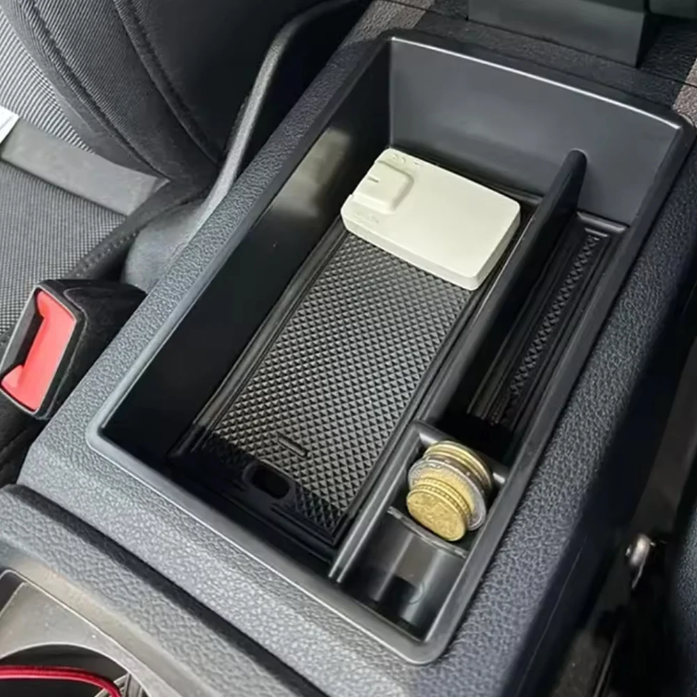 Vassoio Organizer per Console Centrale per Audi Q3 F3 Sportback 2019-2025, Scatola Portaoggetti per Bracciolo, Accessori Compatibili - Image 3