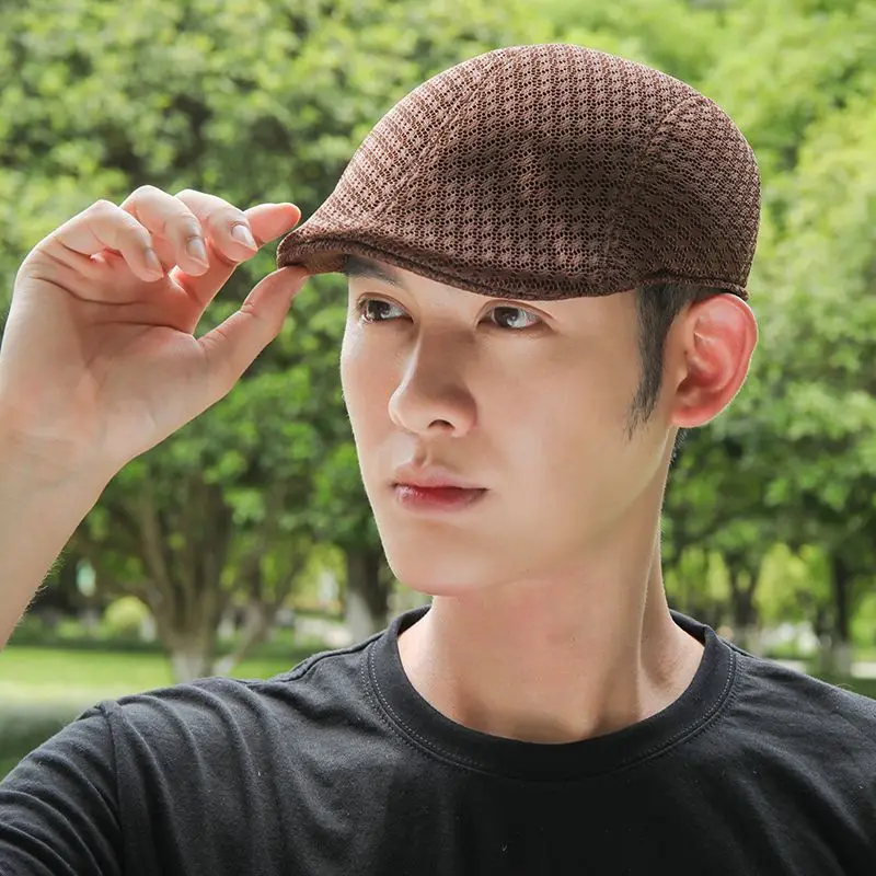 Summer breathable beret hat breathable woolen beret