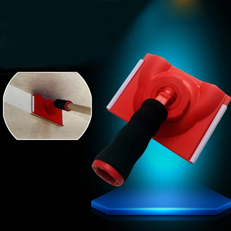 Latex Paint Edger Handle Flat Trimming Brush Trimmer Color Separation Tool Brush Plaster Line Corner Accessories Paint Brushes