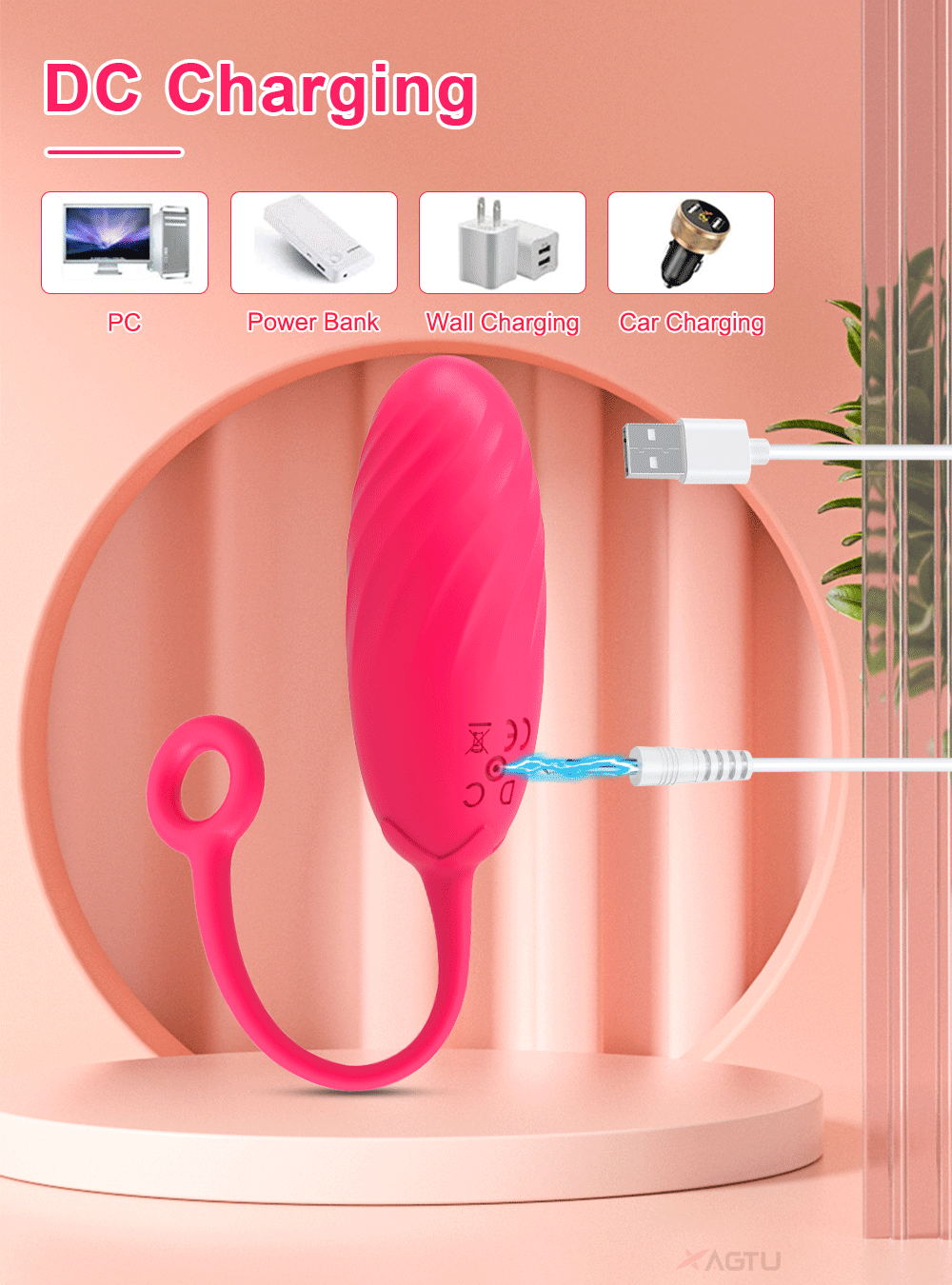 Vibromasseur point G télécommandé pour femme, œuf d'amour, stimulateur de Clitoris sans fil, produits vibrants, jouets sexuels pour adultes_voghion.com