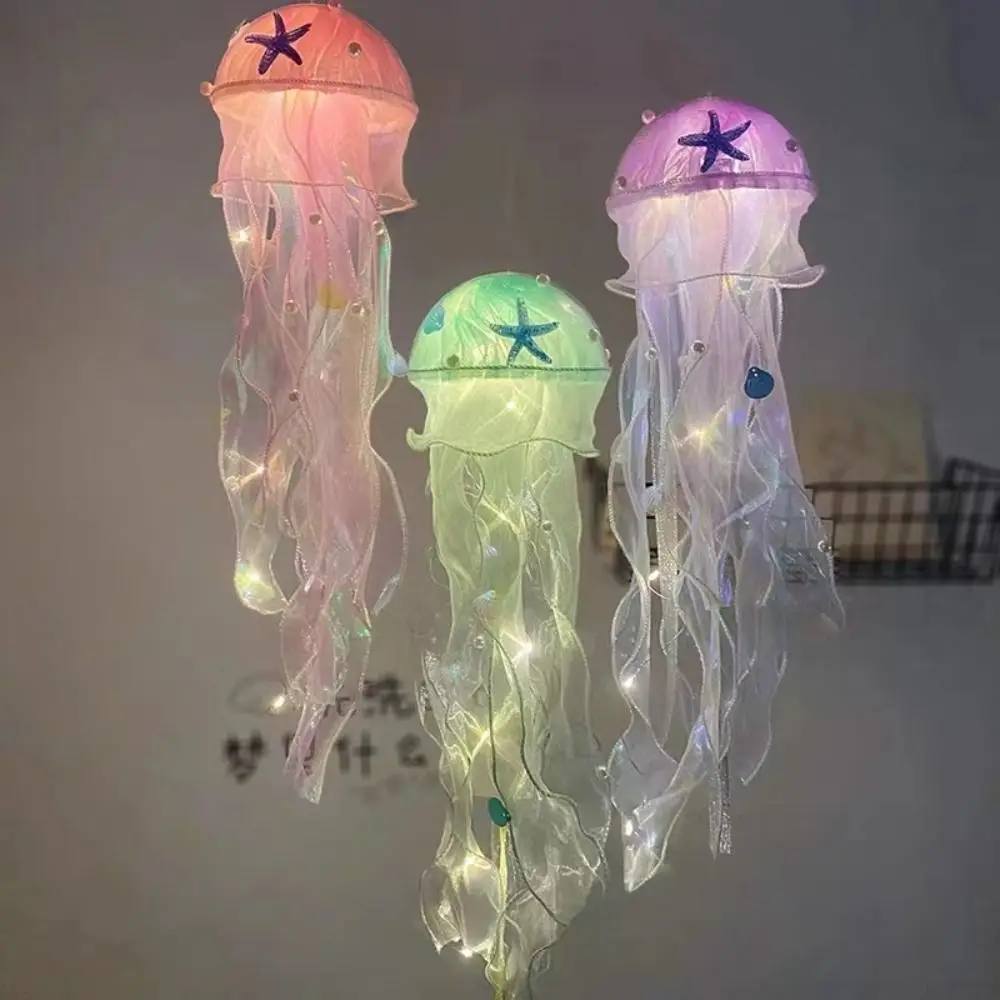 

the Sea Ocean Props Party Supplies Mermaid Party Bedside Atmosphere Lamp Air Hanging Pendant Jellyfish Lamp Children's Toys