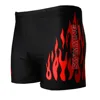 Men Swimwear Swimsuit Mens Swim Shorts Bathing Suit Swimming Pool Trunks Beach Briefs Flame Boxer Badpak maillot de bain homme 4