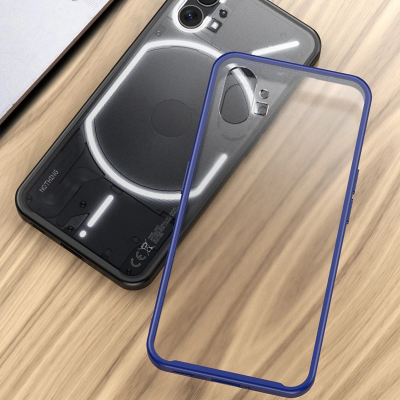 Universal Protective Matte Soft TPU Armor Bumper Cover - 360° Enhanced Shockproof Case