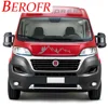 2Pcs/Lot Car Stickers Custom Sports Styling Decor Motorhome Stripes Graphics Vinyl Decals For Fiat Ducato Camper Van Accessories