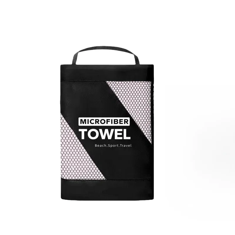 High Quality Microfiber Quick-Dry and Ultra-Absorbent Towel with Portable Bag for Gym, Beach, Yoga, Camping, and Travel