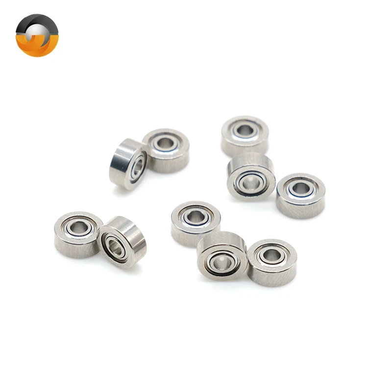 Metal Blindado Rolamentos de Esferas de Precisão Mini Rolamentos Alta Precisão Abec7 Grade 10 Pcs Mr62zz 2x6x2.5 mm