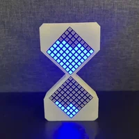 DIY Digital Hourglass Birthday Gift Toys Game Kids Cyber Hourglass Electronic Hourglass Cyber Style Sense of Technology Glow 1