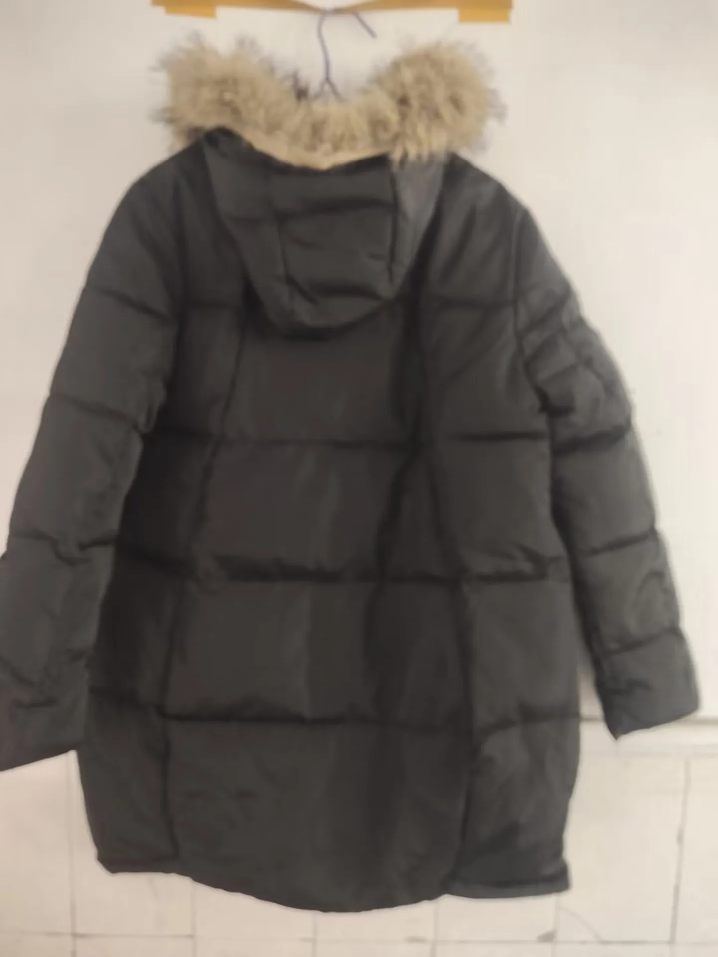 2025 Winter Maternity Down Coats Korean Style Faux Fur Hooded