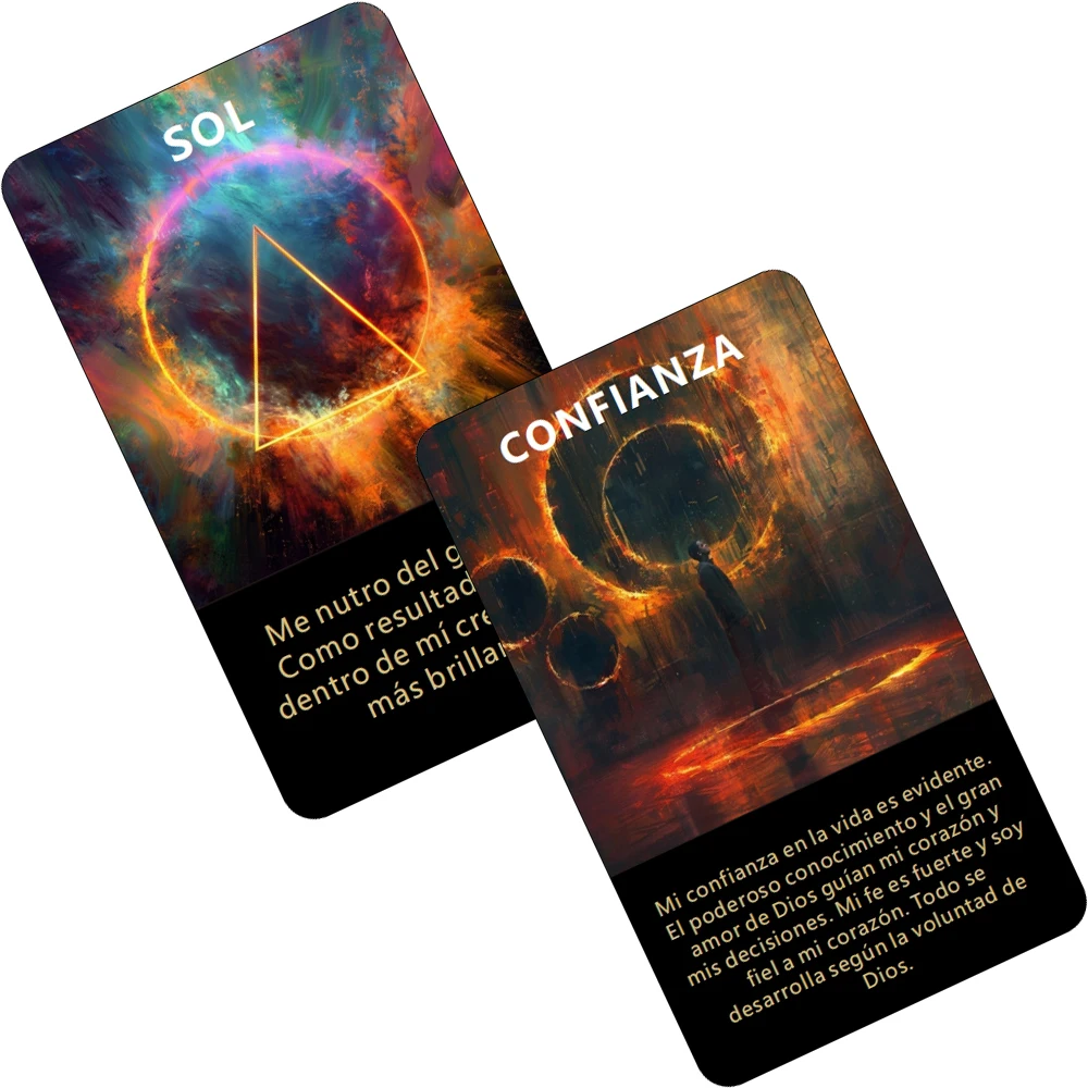 Oracle Deck Spanish, Spanish Tarot Cards, Inner Sunshine Oracle Cards,  Healing Oracle Deck, Light and Love, 12x7cm - AliExpress