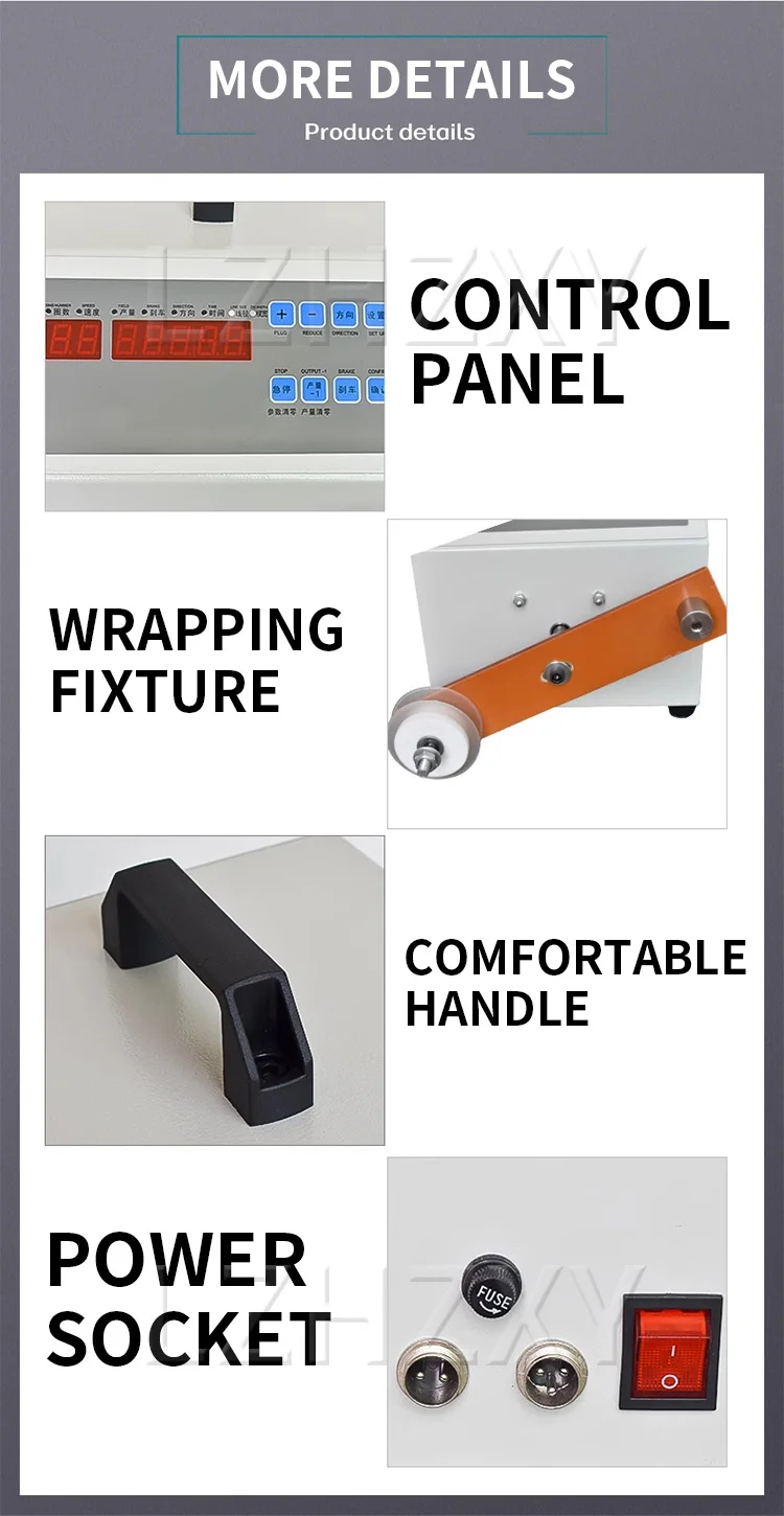 Electric raw tape winding machine Raw tape oil pipe faucet water purifier plumbi