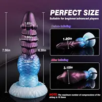 Monster aufblasbarer Dildo, Saugnapf, Fantasie-Fetisch-Dildos, Penispumpe, Penetration, Anal, Vaginal, aber Pluk, großer Schwanz, Sexspielzeug für Erwachsene 2
