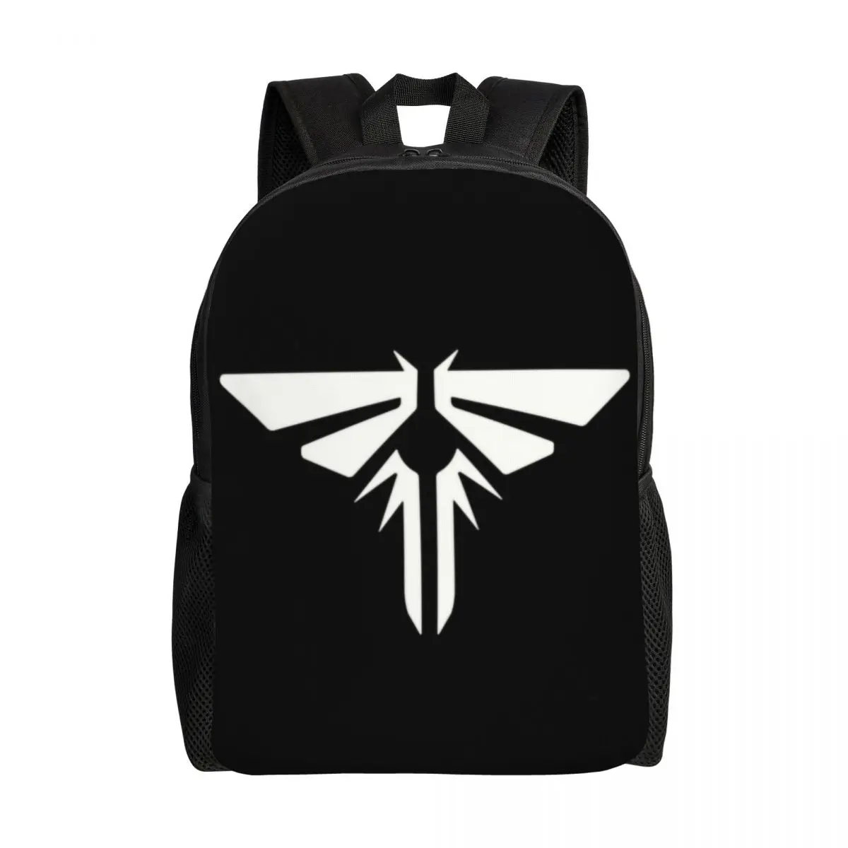 

Customized The Last Of Us Firefly Backpacks Women Men Basic Bookbag for College School Video Game Bags