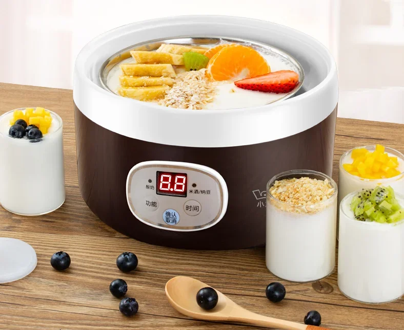 Hot Selling 1 L Yogurt Maker Smart Time Control Natto Maker Automatic Rice Wine