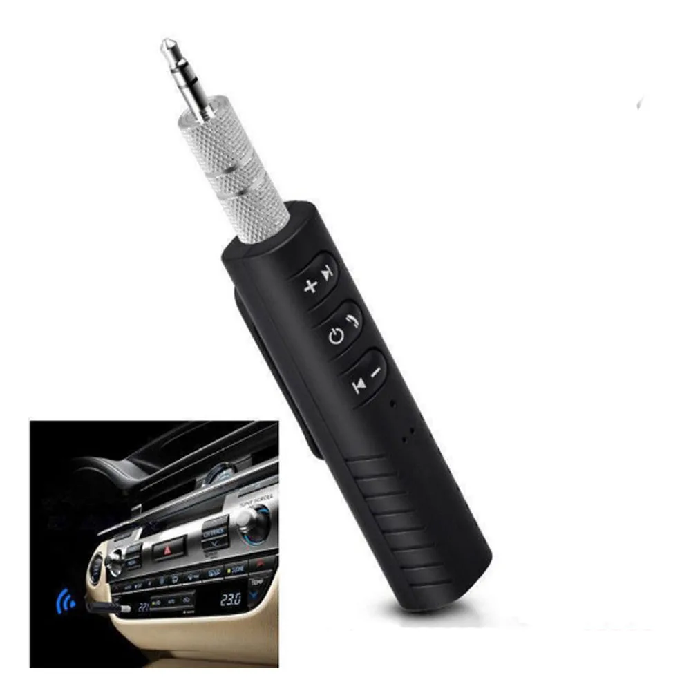 3.5mm Jack Bluetooth Receiver Car Kit Hands free Music Audio Receiver Adapter Auto AUX Kit for Speaker Headphone Car