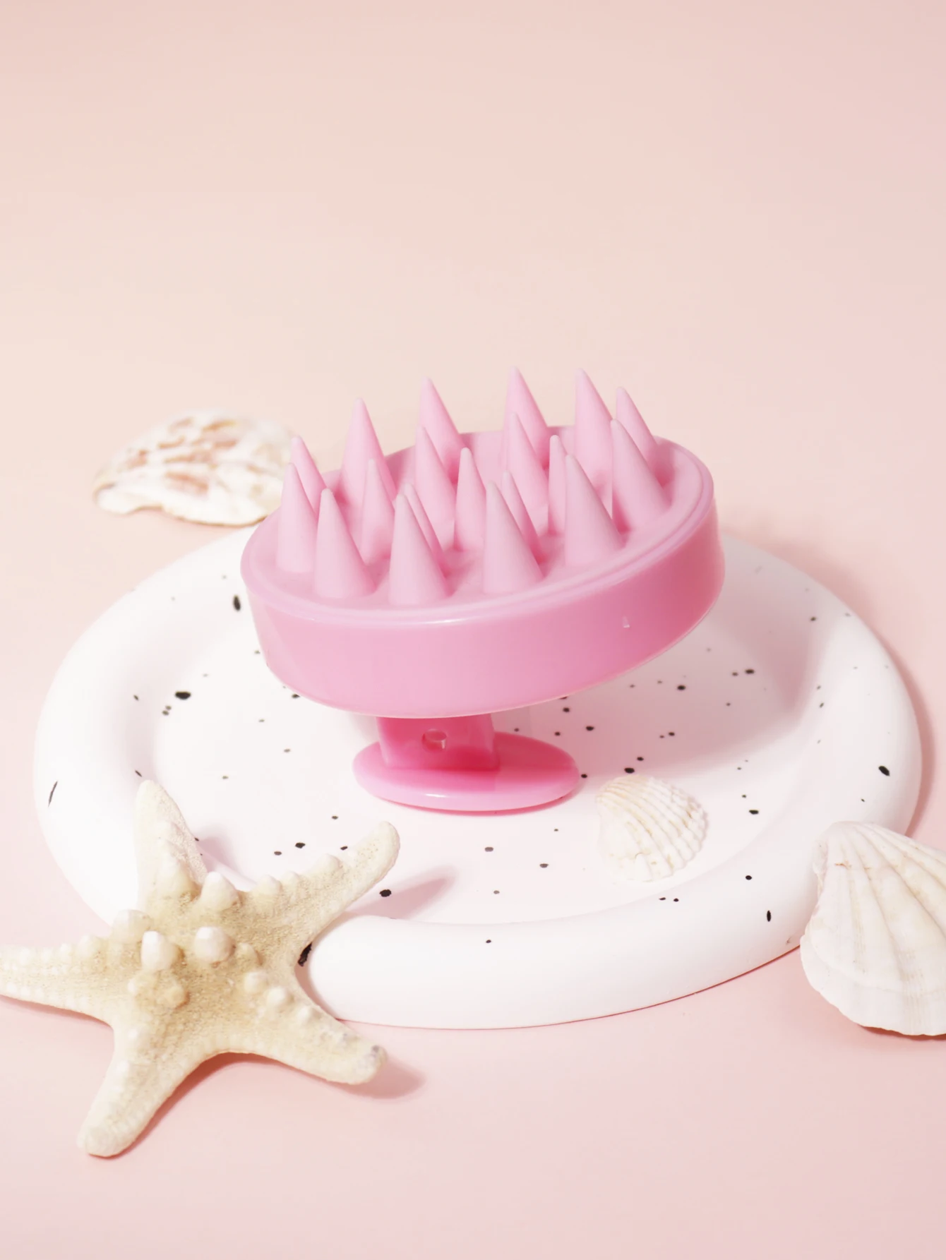 1PCS scalp massager shampoo brush, scalp cleaning brush, silicone, for dandruff removal, hair growth brush 2