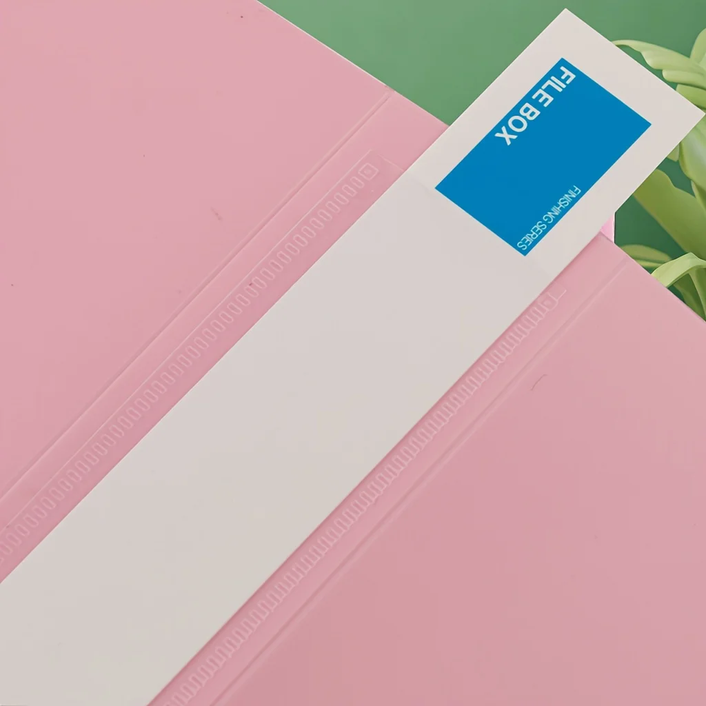 Foldable File Box for Accounting Vouchers