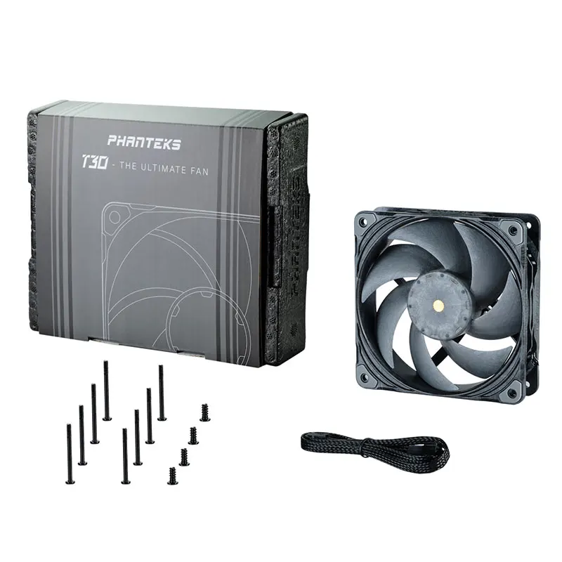 中古　2個セット Phanteks T30 120mmファン 中古 2個セット Phanteks T30 120mmファン 中古 2個セット
